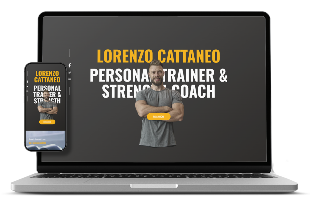 Personal Trainer — sito web